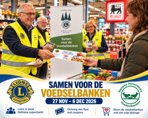 Samen voor de Voedselbanken at Delhaize